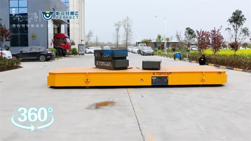 Motorized Die Cart For Industrial Product Handling 120T